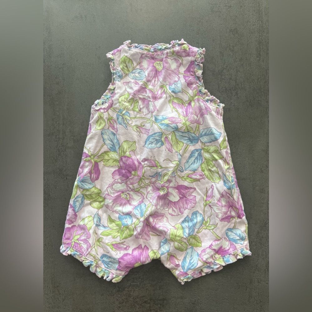 Baby Lulu Floral Ruffle Romper - Picture 5 of 5